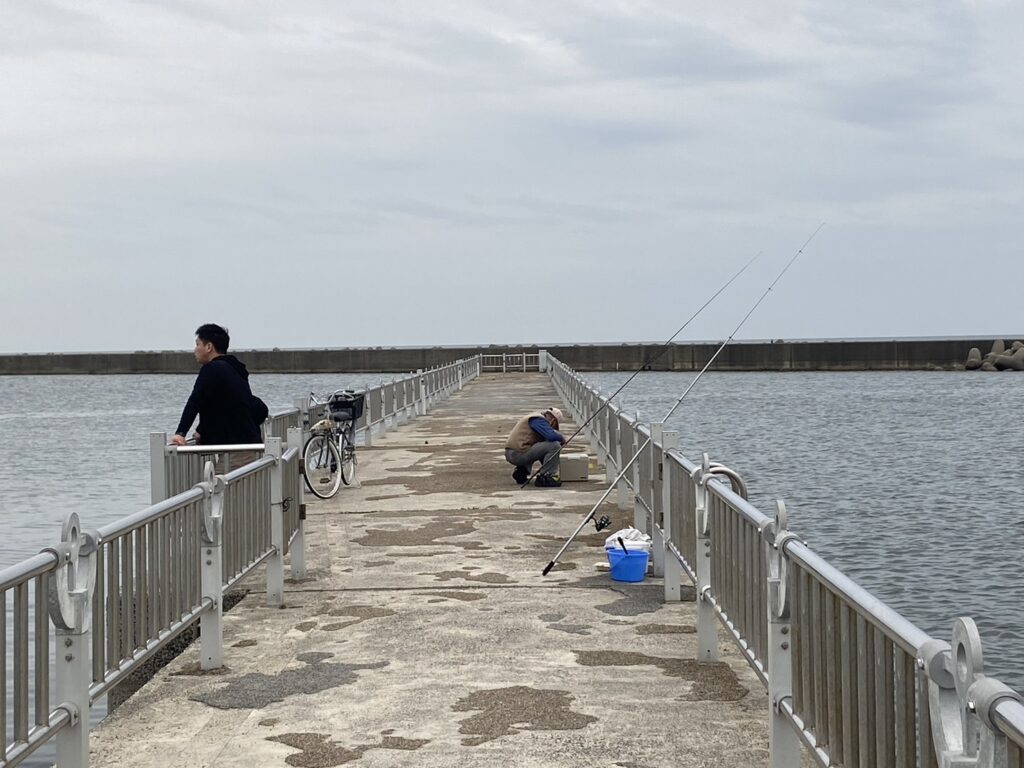 白子 海岸 釣り
