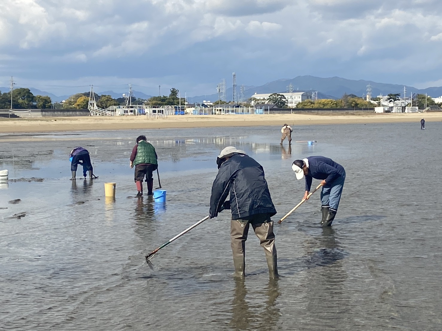 三重県,津市,潮干狩り